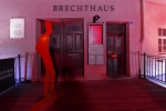 Lichtknstlerische Stadtillumination Illumination Brechthaus 14.08.2014 - Lichtkunst by Wolfgang F. Lightmaster