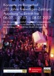 Konzerte im Brgerhof der Stadt Augsburg Sommerfest
