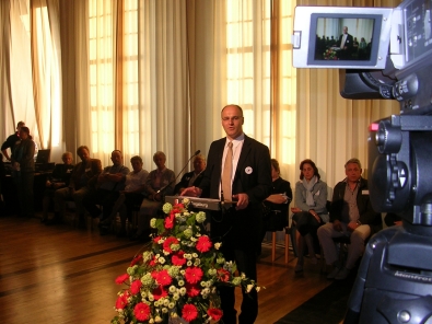 Projekt Neubrgerempfang "Miteinander sprechen" der Stadt Augsburg 2009 - Wolfgang F. Lightmaster